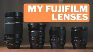 ALL My FUJIFILM LENSES and HOW I Use Them - One BIG change in 2023