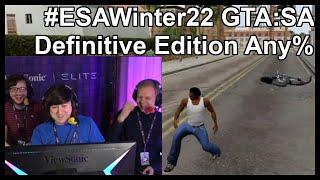 #ESAWinter22 GTA:SA Definitive Edition Any% Speedrun NMG Feat. KZ_Frew + UltimaOmega07