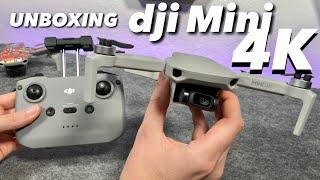 Ein sinnvolles UPGRADE ? DJI Mini 4K UNBOXING & 1. Eindruck - Mini Drohne unter 250 Gramm