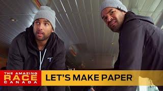 Here To Make Paper | The Amazing Race Canada S10E7