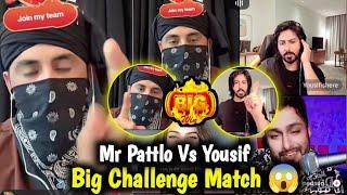 Big Challenge Match Mr Pattlo Vs Yousif TikTok Live Match | Mr Pattlo TikTok Live Match