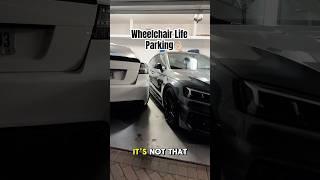Wheelchair Life Parking️#CarLover #WheelchairLife #Vlog