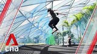 Jewel Changi Airport's Canopy Park, Sky Nets, slides and mazes: First look