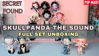 [SECRET FOUND] SKULLPANDA The Sound - Full Set Unboxing (POP MART)