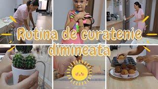 Rutina de curatenie dimineataFa curat cu mine//Clean with me