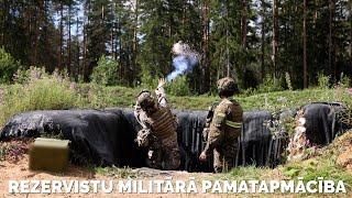 Rezervistu militārās pamatapmācības kurss Alūksnē