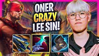 ONER CRAZY GAME WITH LEE SIN! - T1 Oner Plays Lee Sin JUNGLE vs Lillia! | Season 2024