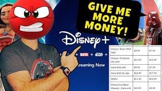 DISNEY+ PRICE HIKE! They WANT MORE MONEY SOON