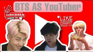 BTS AS YOUTUBERS FUNNY HINDI DUBBING 