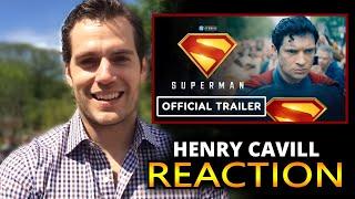 Henry Cavill REACTION | Superman Trailer | AI