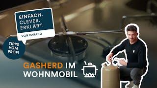 Gasherd im Wohnmobil: Sicheres Kochen | Einfach. Clever. Erklärt. | Carado