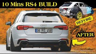 MODİFİYE EDİYORUM | Building an A4 in 10 Mins - RS4 From Scratch by Rhino