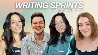 write with us! ‍️ live writing sprints with Lynn, Cody & Natalie