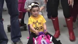 Johns Hopkins All Children's Hospital - Sofia rings the bell