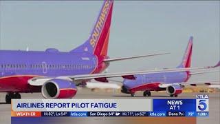 Airlines report pilot fatigue