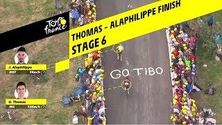 Thomas - Alaphilippe Finish - Stage 6 - Tour de France 2019