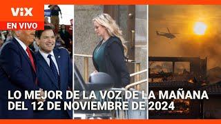 Lo mejor de Noticias Univision de la mañana | martes 12 de noviembre de 2024