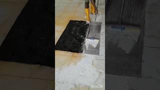 manual scrubing foaming rug #cleaning #satisfying #asmr #relaxing