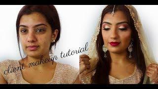 Indian/Bollywood/South Asian Bridal Makeup | Start to Finish @kristengallo_