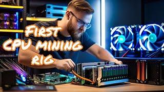 Build My FIRST CPU Rig With Me! Expanding My Crypto Mining Farm