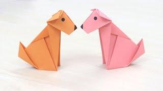 How to fold Origami Dog - Easy Paper Dog Tutorial