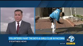 The Boys & Girls Club of SFV Receives $25,000 Paint-It-Forward Makeover