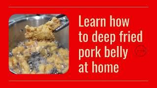 Super Crunchy‼️ PORK BELLY recipe that you’ve never seen before‼️2 batters ️