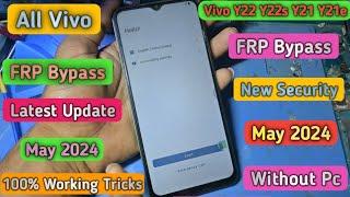 Vivo Y22 Y22s FRP bypass May 2024 || Vivo Y22, Y22s Google Account Bypass Android 13 Without Pc