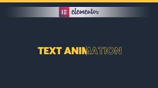 Elementor Text Stroke Slide Animation | Elementor pro Tips & Tricks | Elementor Pro Tutorial