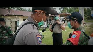 TNI Polri Lakukan Penyemprotan Desinfektan, Cegah Penyebaran Virus Corona (Covid-19)