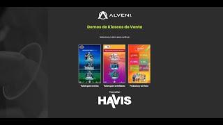 Alveni kiosks @ expo Antad 2023