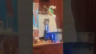 Dry ice Choo Choo train with Dr Shnitzel #science #kids #scienceactivities  #scienceexperiments