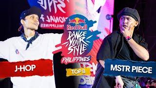 J-Hop vs Mstr Piece [TOP 8] Red Bull Dance Your Style Philippines 2024