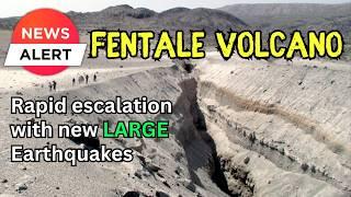 A concerning, unusually large volcanic threat is arising near the Fentale Volcano in Ethiopia