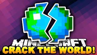 Minecraft - CRACK THE WORLD! (Best 1.8 Adventure Map!) w/ Preston & Kenny