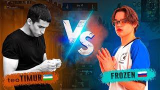 2-GAMEteoTIMUR vs FROZEN WHO WILL WIN?#pubgmobile #tdm #frozen