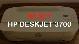 How to RESET hp deskjet 3700 series all-in-one printer review !!!