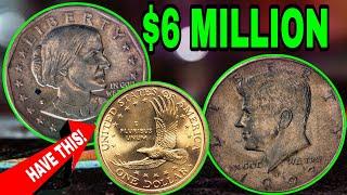 Top 5 Ultra Rare Susan B. Anthony, Sacagawea, & Kennedy Coins Could Be Worth Big Money!