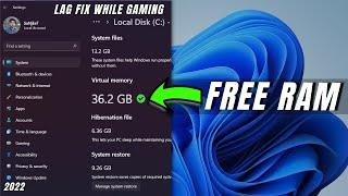 How to Increase 36GB RAM on PC & Laptop! | Increase Virtual Memory on Windows 11 for Gaming - 2024