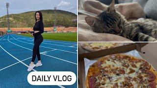 Daily Vlog || Oficial sunt Antrenor personal ️ | Broșe cusute manual, sală | O zi de toamnă