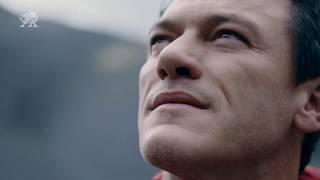 Luke Evans: zips in for an adventure