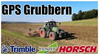 Trimble GPS Bodenbearbeitung | Fendt Vario 820 x Horsch Terrano 4FX