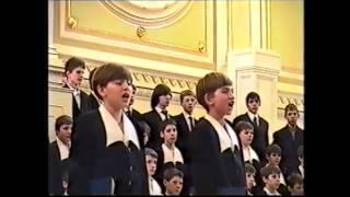 A.L. Webber - Pie Jesu - Хор мальчиков Санкт-Петербурга, дирижёр - Вадим Пчёлкин