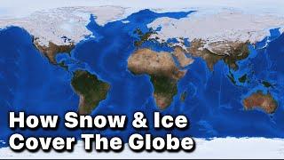 Sea Ice & Snow Cover Across Earth NASA Visualization