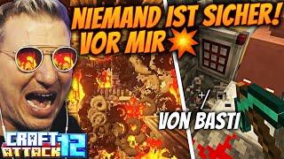 MEINE BURG VS STEGI’s KRATER-GENERATOR BASTI’s MASCHINE RIP(VERSEHEN) | ️ CRAFT ATTACK 12 #4