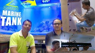 Seascapes ''L SHAPE'' TANK set up in MUMBAI | phase 4