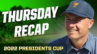 USA Up BIG! 2022 Presidents Cup Day 1 Recap, Reaction & Analysis  From Quail Hollow