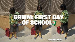 GRWM: FIRST DAY OF SCHOOL *JUNIOR YEAR 2024* | vlog #4