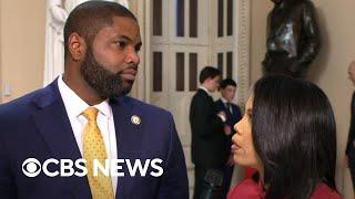 Rep. Donalds reacts to Mike Johnson's reelection as House speaker