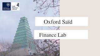 Oxford Saïd Finance Lab